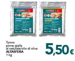 Oliva - Tonno Pinne Gialle Al Naturale/ Olio Di