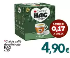 Hag - Cialde Caffè Decaffeinato