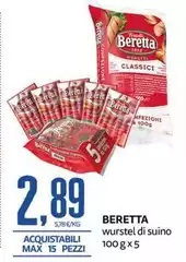 Beretta - Wurstel Di Suino