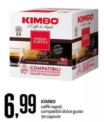 Kimbo - Caffè Napoli Compatibili Dolce Gusto