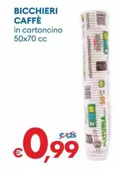 Naturia - Bicchieri Caffè