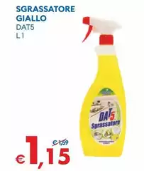 Dat5 - Sgrassatore Giallo