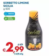 Pasticceria Quadrifoglio - Sorbetto Limone Sicilia