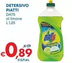 Dat5 - Detersivo Piatti