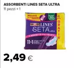 Lines - Assorbenti Seta Ultra