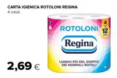 Regina - Carta Igienica Rotoloni