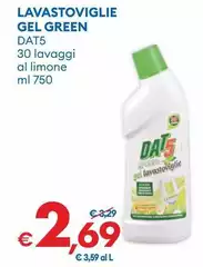 Dat5 - Lavastoviglie Gel Green