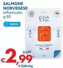 Fish & Fine - Salmone Norvegese Affumicato