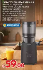 Zephir - Estrattore Frutta E Verdura