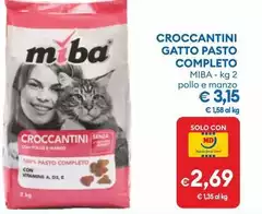 Miba - Croccantini Gatto Pasto Completo