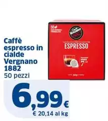 Espresso - Caffè  In Cialde Vergnano