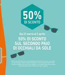 50% Di Sconto Sul Secondo Paio Di Occhiali Da Sole