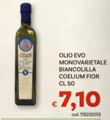 Olio Evo Monovarietale Biancolilla Coelium Fior