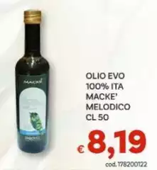 Olio Evo 100% Ita Macke' Melodico