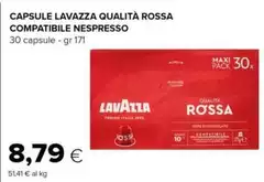 Lavazza - Capsule Qualità Rossa Compatibile Nespresso