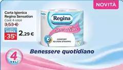 Regina - Carta Igienica Sensation