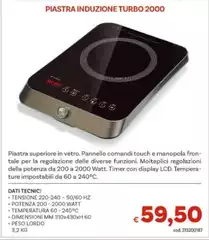 Pannello - Piastra Induzione Turbo 2000