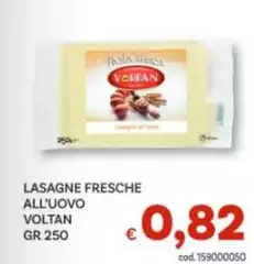 Voltan - Lasagne Fresche All'Uovo