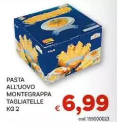 Pasta All'Uovo Montegrappa Tagliatelle