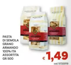 Armando - Pasta Di Semola Grano  100% ITA