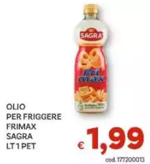 Sagra - Olio Per Friggere Frimax