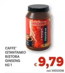 Ristora - Caffe' Istantaneo  Ginseng