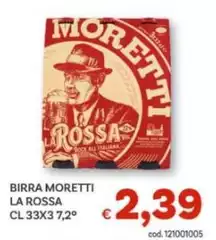 Moretti - Birra La Rossa