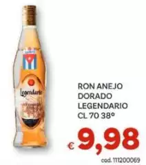 Legendario - Ron Anejo Dorado