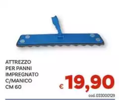 Attrezzo Per Panni Impregnato C/manico