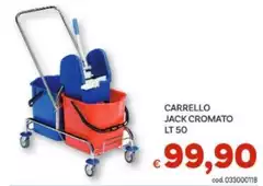 Carrello Jack Cromato