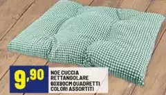 Noe -  Cuccia Rettangolare Quadretti Colori Assortiti
