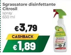Citrosil - Sgrassatore Disinfettante