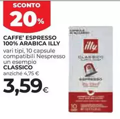 Illy - Caffe' Espresso 100% Arabica