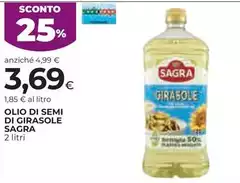 Sagra - Olio Di Semi Di Girasole