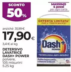 Dash - Detersivo Lavatrice Power