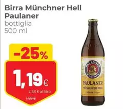 Paulaner - Birra Münchner Hell