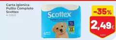 Scottex - Carta Igienica Pulito Completo