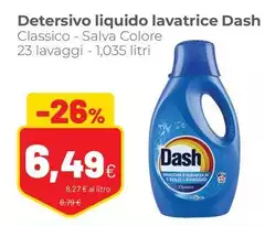 Dash - Detersivo Liquido Lavatrice