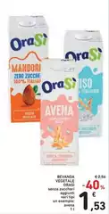 Orasi - Bevanda Vegetale