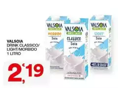 Valsoia - Drink Classico/ Light/ Morbido