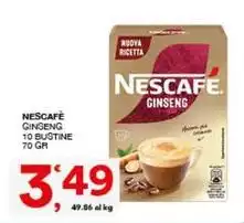 Nescafé - Ginseng 10 Bustini