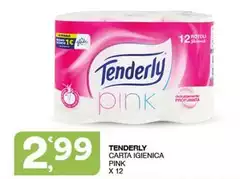 Tenderly - Carta Igienica Pink