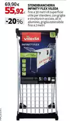 Vileda - Stendibiancheria Infinity Flex