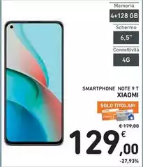 Xiaomi - Smartphone Note 9 T Xiaomi - Smartphone Note 9 T