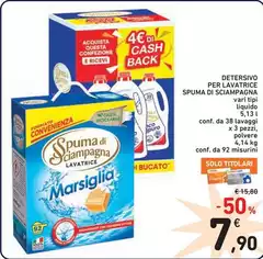 Spuma di Sciampagna - Detersivo Per Lavatrice