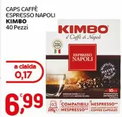 Kimbo - Caps Caffè Espresso Napoli
