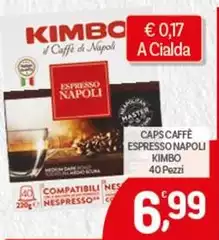 Kimbo - Caps Caffè Espresso Napoli Kimbo - Caps Caffè Espresso Napoli