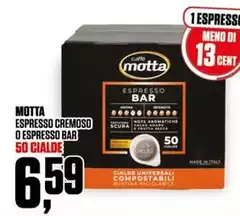 Motta - Espresso Cremoso O Espresso Bar
