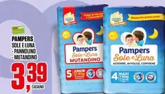 Pampers - Sole E Luna Pannolino