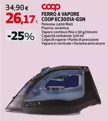 Coop - Ferro A Vapore ECOP EC300TA-GSN